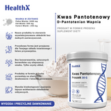 Kwas Pantotenowy B5 proszek 30g