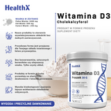 Witamina D3 proszek 30g