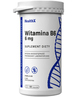 Witamina B6 Pirydoksyna 60 kapsułek