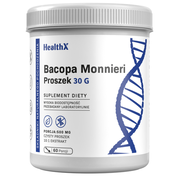 Bacopa Monnieri ekstrakt proszek 30g