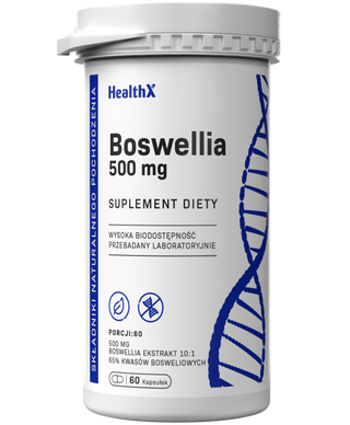 Boswellia Serrata 10:1 ekstrakt 60 kapsułek