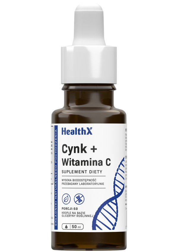 Cynk + Witamina C krople 50 ml