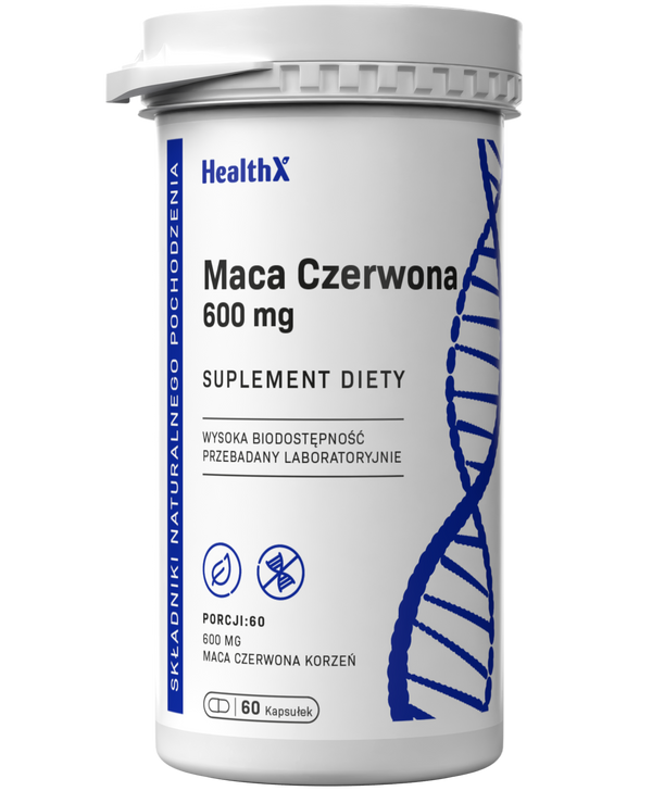 Czerwona Maca 60 kapsułek