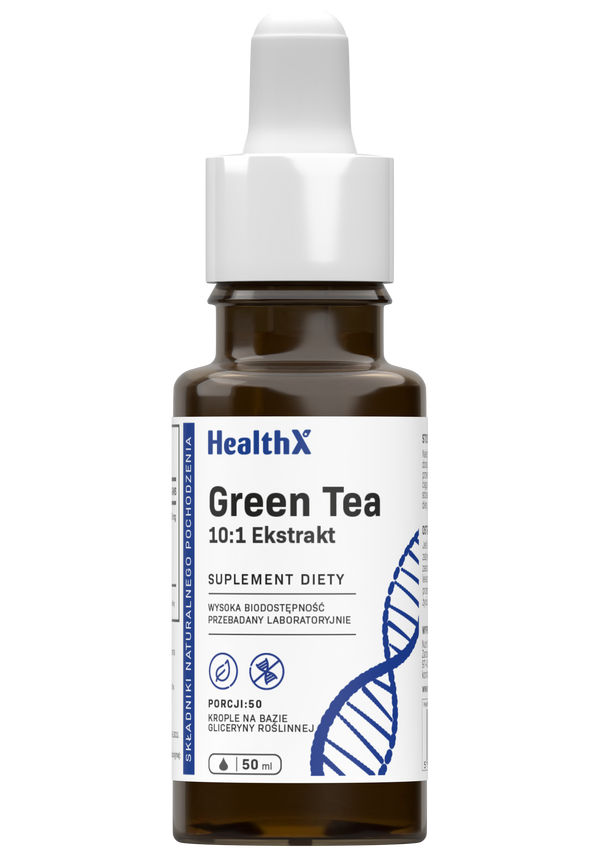 Green Tea EGCG 10:1 ekstrakt krople 50 ml