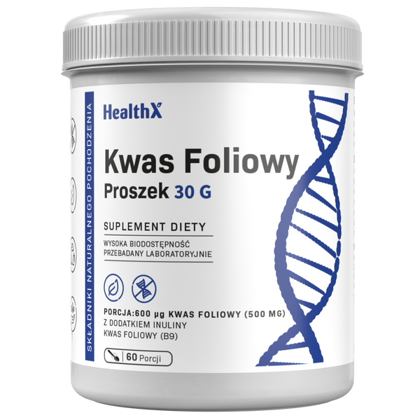 Kwas foliowy proszek 30g