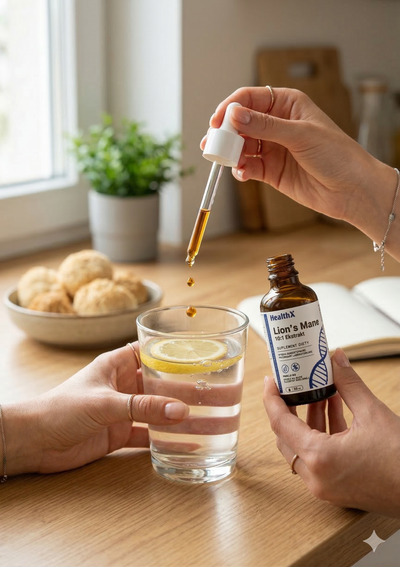 Lion's Mane krople — wsparcie dla pamięci i koncentracji prosto z natury. 🍄