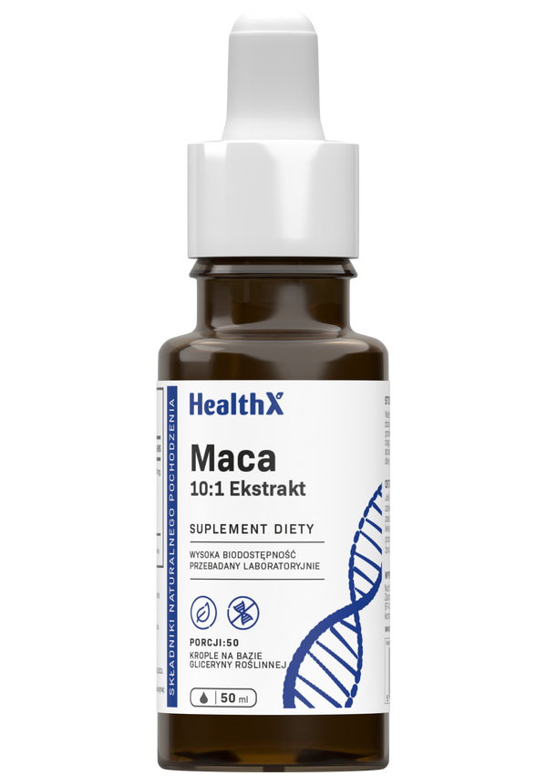 Maca 10:1 ekstrakt krople 50 ml