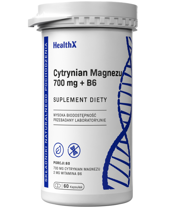 Magnez B6 60 kapsułek