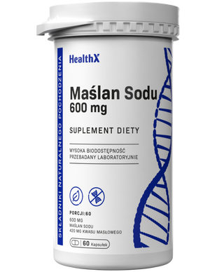 Maślan Sodu 60 kapsułek