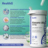 Witamina B3 Niacyna 60 kapsułek